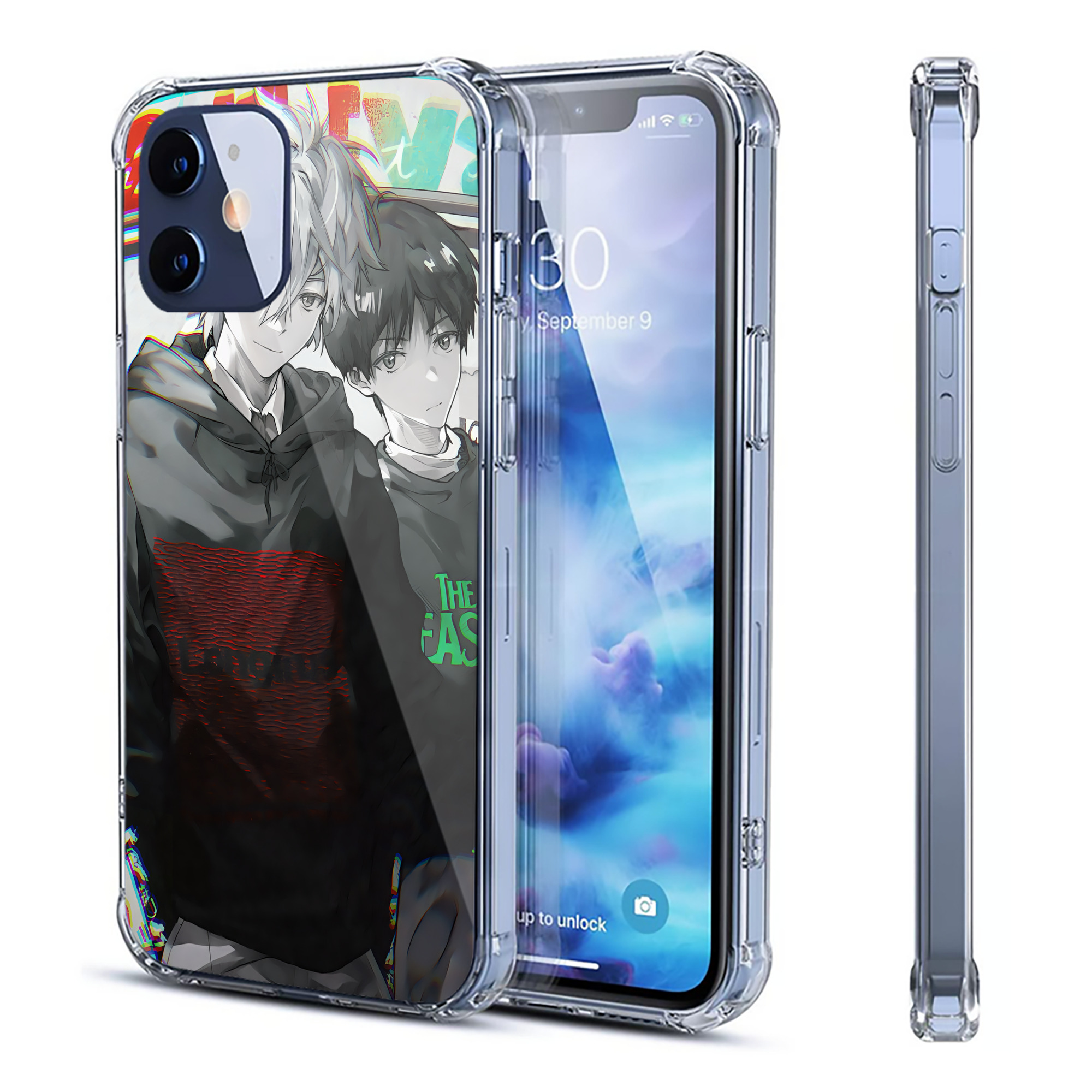 （画像用） EVA 新世紀エヴァンゲリオン 【iPhone 12シリーズ対応】透明スマホケース（クリアソフトケース）
